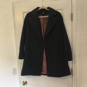 Stylish Wool Blend Winter Coat